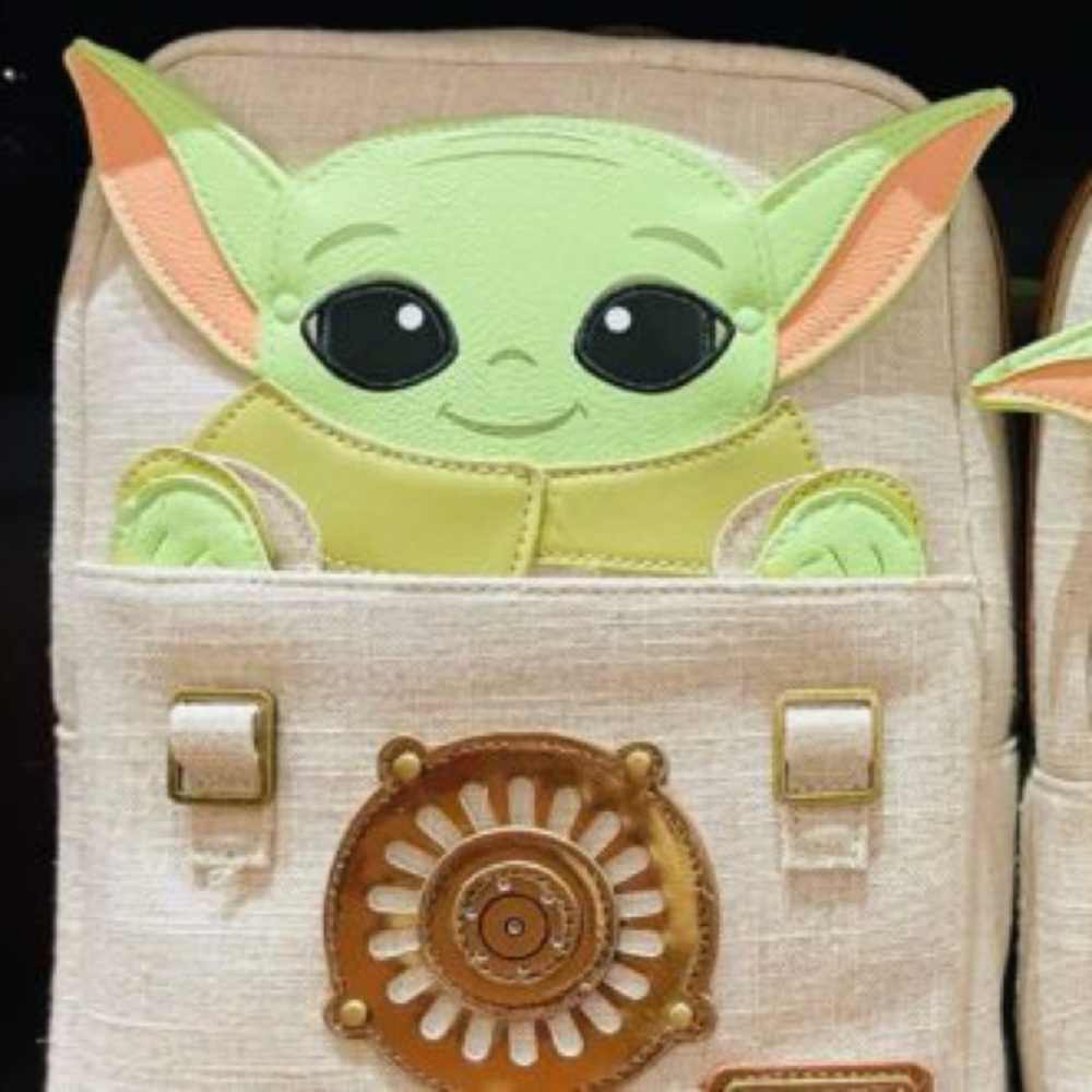 Disneyland Exclusive StarWars Grogu Loungefly Backpack